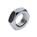 Steel Hex Jam Nut, 1-1/8 Inch, Zinc Plated