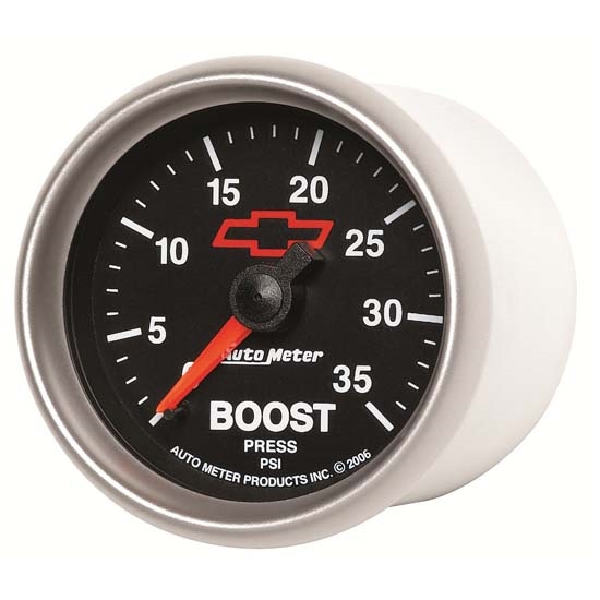 Auto Meter 3604-00406 GM Black Mechanical Boost Gauge, 2-1/16 Inch Auto Meter 3604-00406 GM Black Mechanical Boost Gauge, 2-1/16 Inch