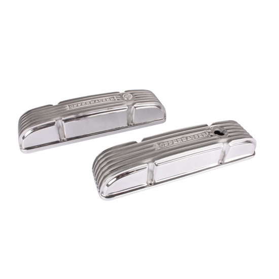 Offenhauser 4056 1960-86 S/B Chevy Valve Covers w/ Oil Fill Hole Offenhauser 4056 1960-86 S/B Chevy Valve Covers w/ Oil Fill Hole