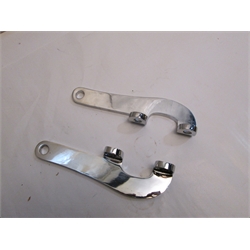 Garage Sale - Chevy Flat Tie Rod Steering Arms, Chrome