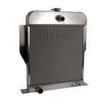 AFCO 1949-53 Ford Car Aluminum Radiator, Ford Engine