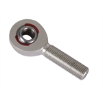 Rod End Supply AM 6-7 Alum Heim Rod End-7/16-20 LH Male, 3/8 Inch Hole