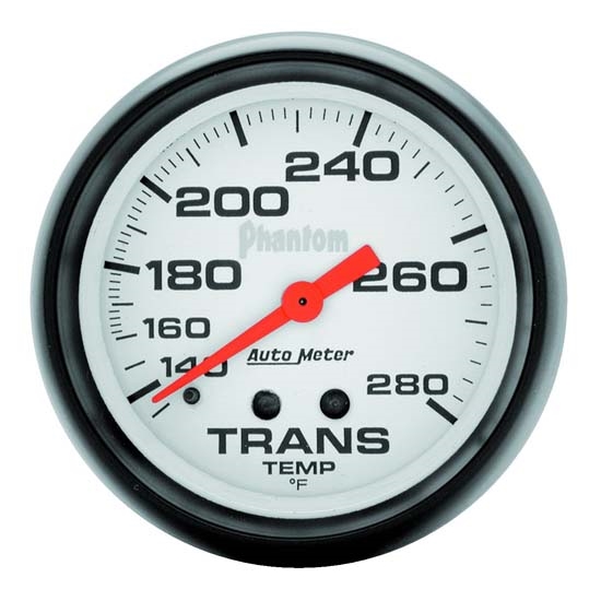 Auto Meter 5851 Phantom Mechanical Transmission Temp Gauge, 2-5/8 Inch Auto Meter 5851 Phantom Mechanical Transmission Temp Gauge, 2-5/8 Inch
