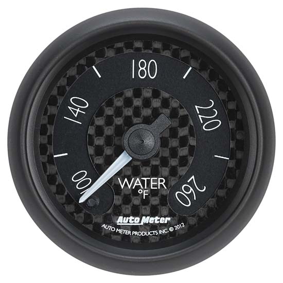 Auto Meter 8055 GT Digital Stepper Motor Water Temperature Gauge Auto Meter 8055 GT Digital Stepper Motor Water Temperature Gauge