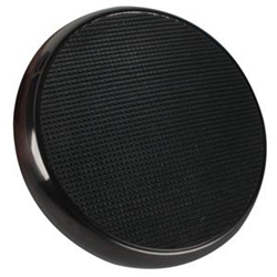 Round Pedal Pad - Black Chrome