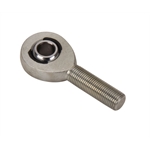 QA1 Chromoly Steel Rod End Heim, 1/2 x 7/16 Inch, Left Hand Thread, Male