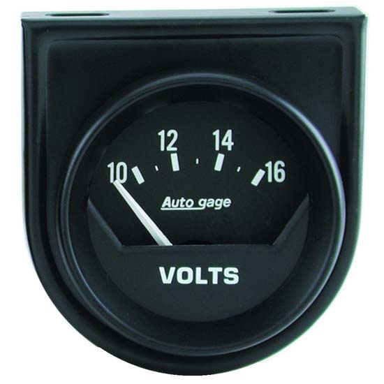 Auto Meter 2362 Auto Gage Air-Core Voltmeter Gauge w/Panel, 2 Inch Auto Meter 2362 Auto Gage Air-Core Voltmeter Gauge w/Panel, 2 Inch