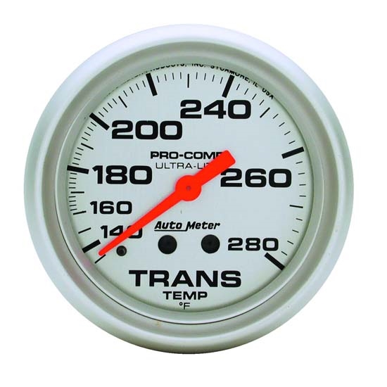 Auto Meter 4451 Ultra-Lite Mechanical Transmission Temperature Gauge Auto Meter 4451 Ultra-Lite Mechanical Transmission Temperature Gauge