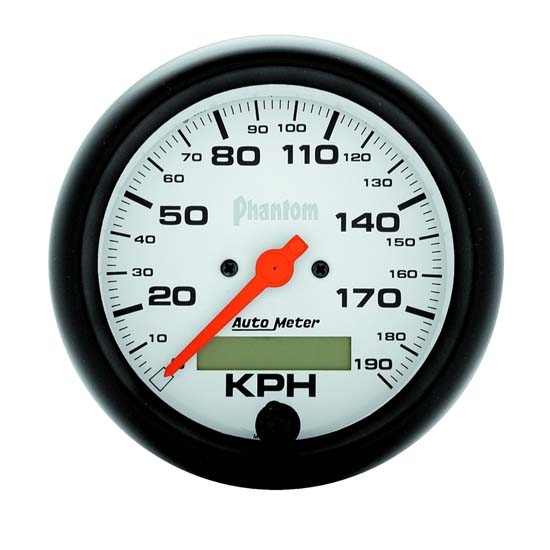 Auto Meter 5887-M Phantom Air-Core Speedometer, 190 KM/H, 3-3/8 Inch Auto Meter 5887-M Phantom Air-Core Speedometer, 190 KM/H, 3-3/8 Inch