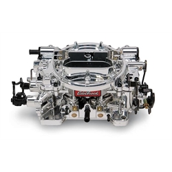 Edelbrock 18024 Endurashine AVS 4 Barrel Carb, 500 CFM, Manual Choke