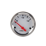 Speedway Electric Voltmeter Gauge, 2-1/16 Inch