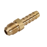 97-Style Carburetor Fuel Inlet Fitting, 1/2 In-20 to 5/16 Hose, Plain
