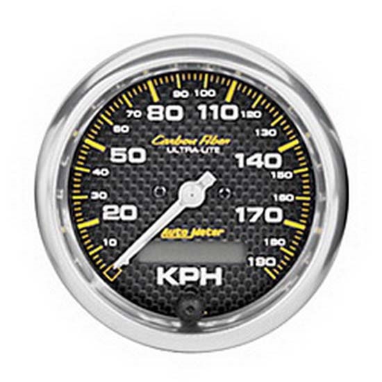 Auto Meter 4787-M Carbon Fiber Air-Core Speedometer Gauge, 3-3/8 Inch Auto Meter 4787-M Carbon Fiber Air-Core Speedometer Gauge, 3-3/8 Inch