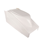 In-Rail Chassis Sprint Racing Fiberglass Hood, No Inlets