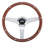 Grant 1175 Collectors Edition 14 In 3-Spoke Rivet Wood Steering Wheel