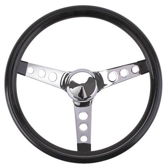 Grant 502 Classic Cruisin 3-Spoke Steering Wheel, 13-1/2 Inch Grant 502 Classic Cruisin 3-Spoke Steering Wheel, 13-1/2 Inch