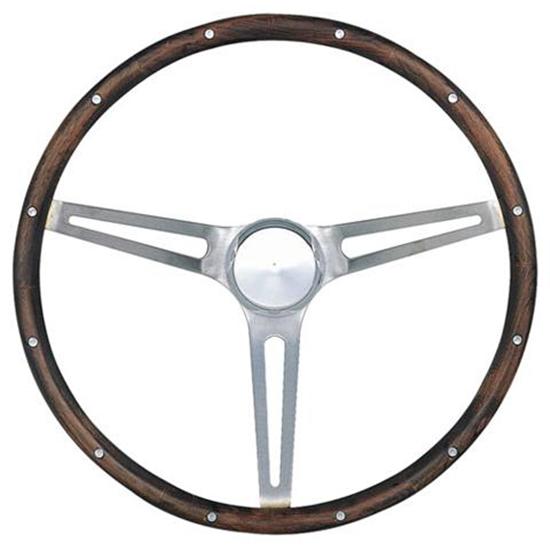 Grant Classic Wood Steering Wheel - Chevy Bowtie