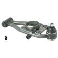 Heidts CA-102 Mustang II Tubular Lower Control Arm for Stock, Strut Rod