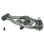 Heidts CA-102 Mustang II Tubular Lower Control Arm for Stock, Strut Rod