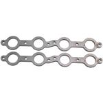 Schoenfeld LS1 Chevy Header Flange Plates, Round Port, 1-3/4 Inch