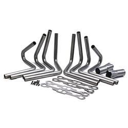 Small Block Chevy Header Kit, 1-7/8 Standard Port, 3-1/2 Collector