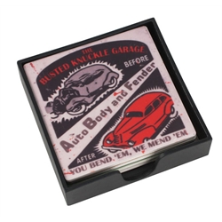 Busted Knuckle Coaster Set