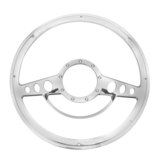 Billet Specialties 30725 Billet Classic Steering Wheel Billet Specialties 30725 Billet Classic Steering Wheel