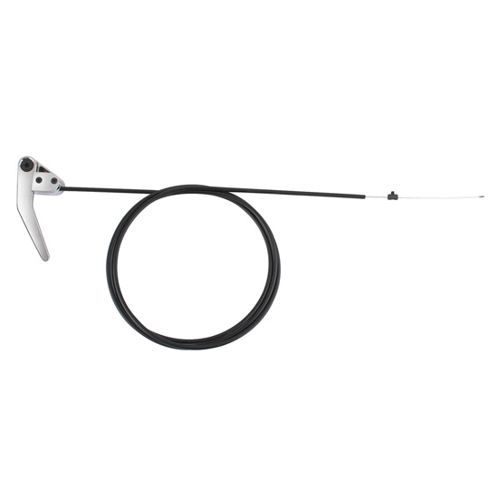 Bear Jaw Latch Release Chrome Handle w/ Cable Bear Jaw Latch Release Chrome Handle w/ Cable