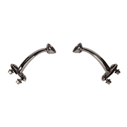 Stainless Steel Highboy Headlight Mounts