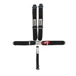Crow Enterprizes 11004 Bolt-In 5-Point Harness, Pull Down, Black