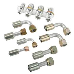 Inline AC Bulkhead Plates with Fittings