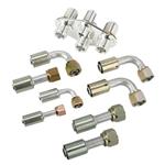 Diamond AC Bulkhead Plates with Fittings