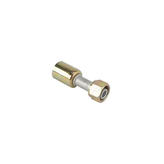 Straight Crimp-On A/C O-Ring Fitting, -10 AN Straight Crimp-On A/C O-Ring Fitting, -10 AN