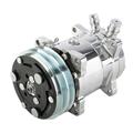 Polished V-Belt AC Compressor