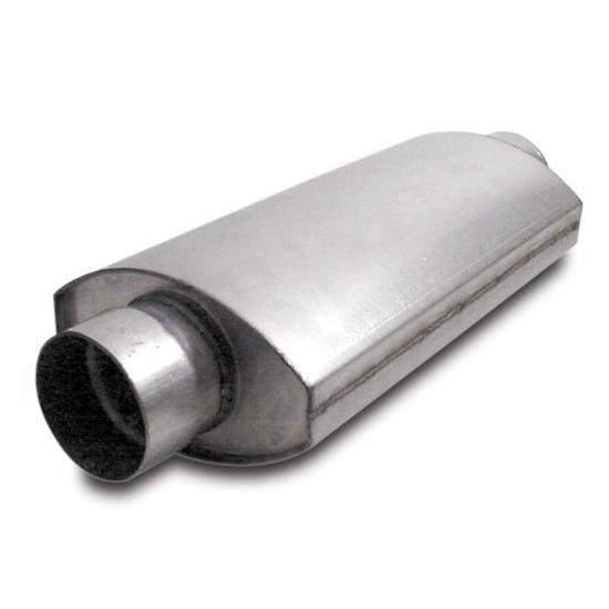 Dynatech® 776-14352 Oval Split Flow Mufflers, 3-1/2 Inch Dynatech® 776-14352 Oval Split Flow Mufflers, 3-1/2 Inch