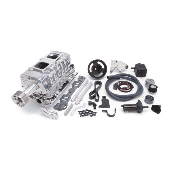 Edelbrock 15221 EForce EFI Supercharger System, Small Block Chevy eBay