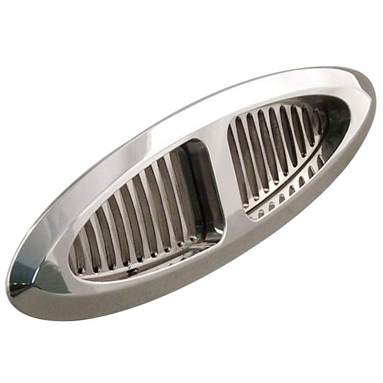 Speedway Dual Billet A/C Dash Vent, 30 Degree Bezel