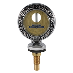 Model T Motor Meter, Wreathed, Chrome