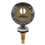 Model T Motor Meter, Wreathed, Chrome Model T Motor Meter, Wreathed, Chrome