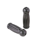 Ball End Grips for 7/8 Inch Handlebar, Black