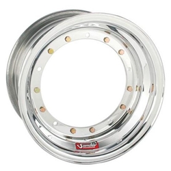 Sander Direct Mount Front Wheel, 10x6, 2 Inch Offset, Non-Beadlock