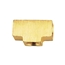 7/16 Inch-24 IFF Each Port, Plain Adapter Tee 7/16 Inch-24 IFF Each Port, Plain Adapter Tee