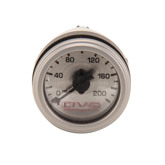 AVS GAU-200AVS1 Single Needle Air Suspension Gauge, 0-200 psi AVS GAU-200AVS1 Single Needle Air Suspension Gauge, 0-200 psi
