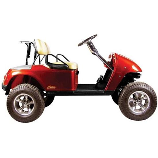 EZ-Go 4-Bolt Floor Mount Chrome Column