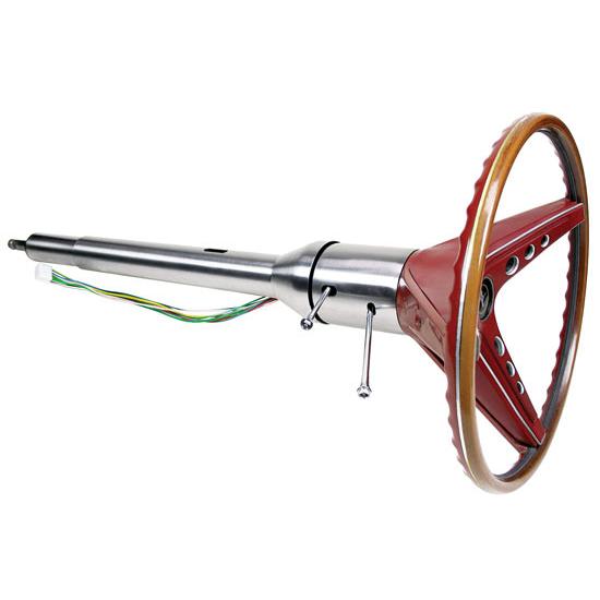 Ididit 1300644010 1968 Mustang Tilt Steering Column, Plain Steel Ididit 1300644010 1968 Mustang Tilt Steering Column, Plain Steel
