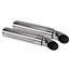 Shielded Side Tube Turnout Chrome Extensions w/ Heat Shields & Mufflers Shielded Side Tube Turnout Chrome Extensions w/ Heat Shields & Mufflers
