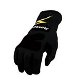 Impact Racing Black JG4 Junior Racing Gloves-Black