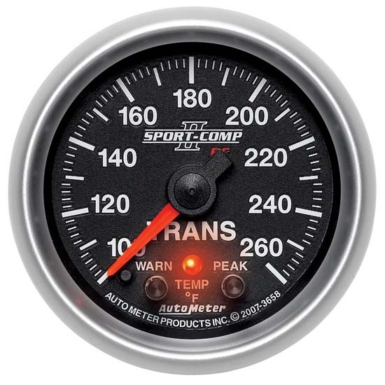 Auto Meter 3658 Sport-Comp II Digital Stepper Motor Trans Temp Gauge Auto Meter 3658 Sport-Comp II Digital Stepper Motor Trans Temp Gauge