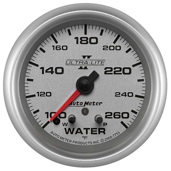 Auto Meter 7755 Ultra-Lite II Digital Stepper Motor Water Temp Gauge Auto Meter 7755 Ultra-Lite II Digital Stepper Motor Water Temp Gauge