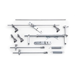 Edelbrock 6 Carb Throttle Linkage Kit for GM Ram Log Intake, 9 Super 7/94